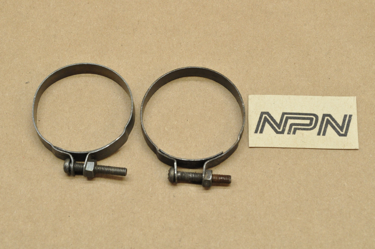 Vtg OEM Yamaha DT250 IT200 MX175 RD250 RD350 TY250 TY350 Clamp Qty2  90460-49058