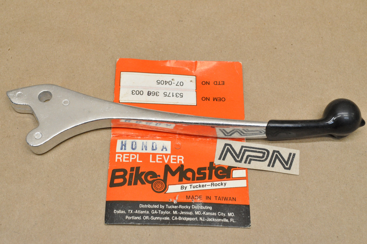 NOS Honda CB450 CB500 CB750 GL1000 MT125 BikeMaster Brake Lever 53175-369-003