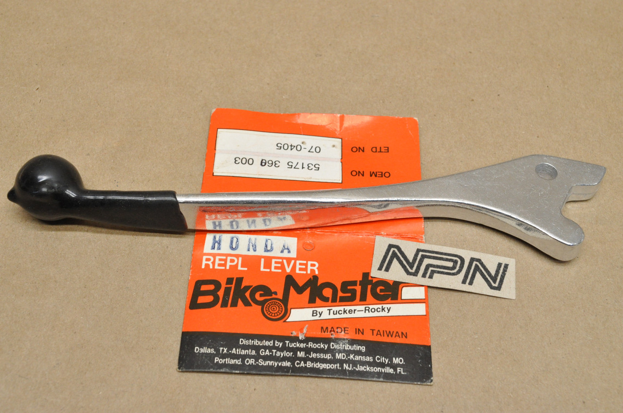 NOS Honda CB450 CB500 CB750 GL1000 MT125 BikeMaster Brake Lever 53175-369-003