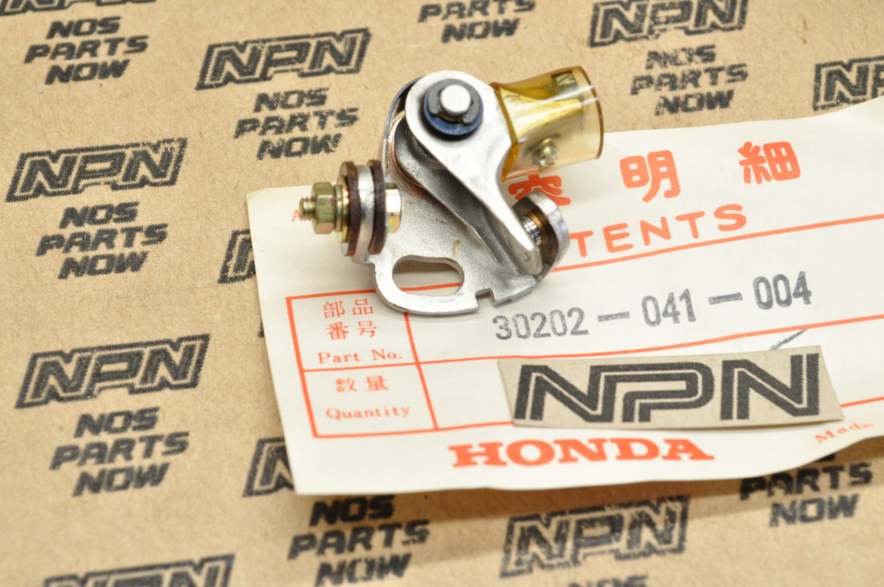 NOS Honda 1977-79 FL250 Odyssey  Ignition Contact Points Breaker 30202-041-004