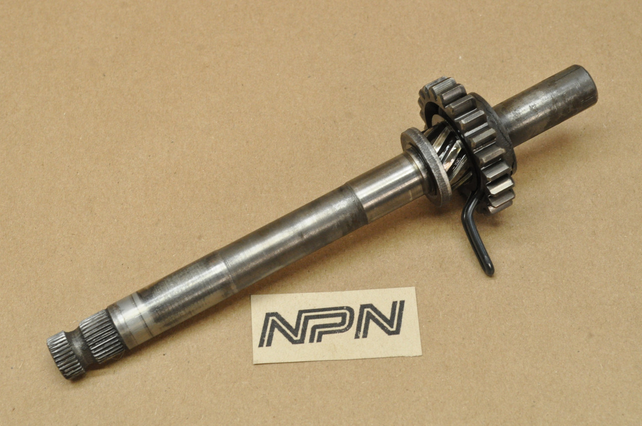 Vtg OEM Honda CL90 CT90 S90 Kick Start Spindle Shaft Gear Spring 28250-028-010