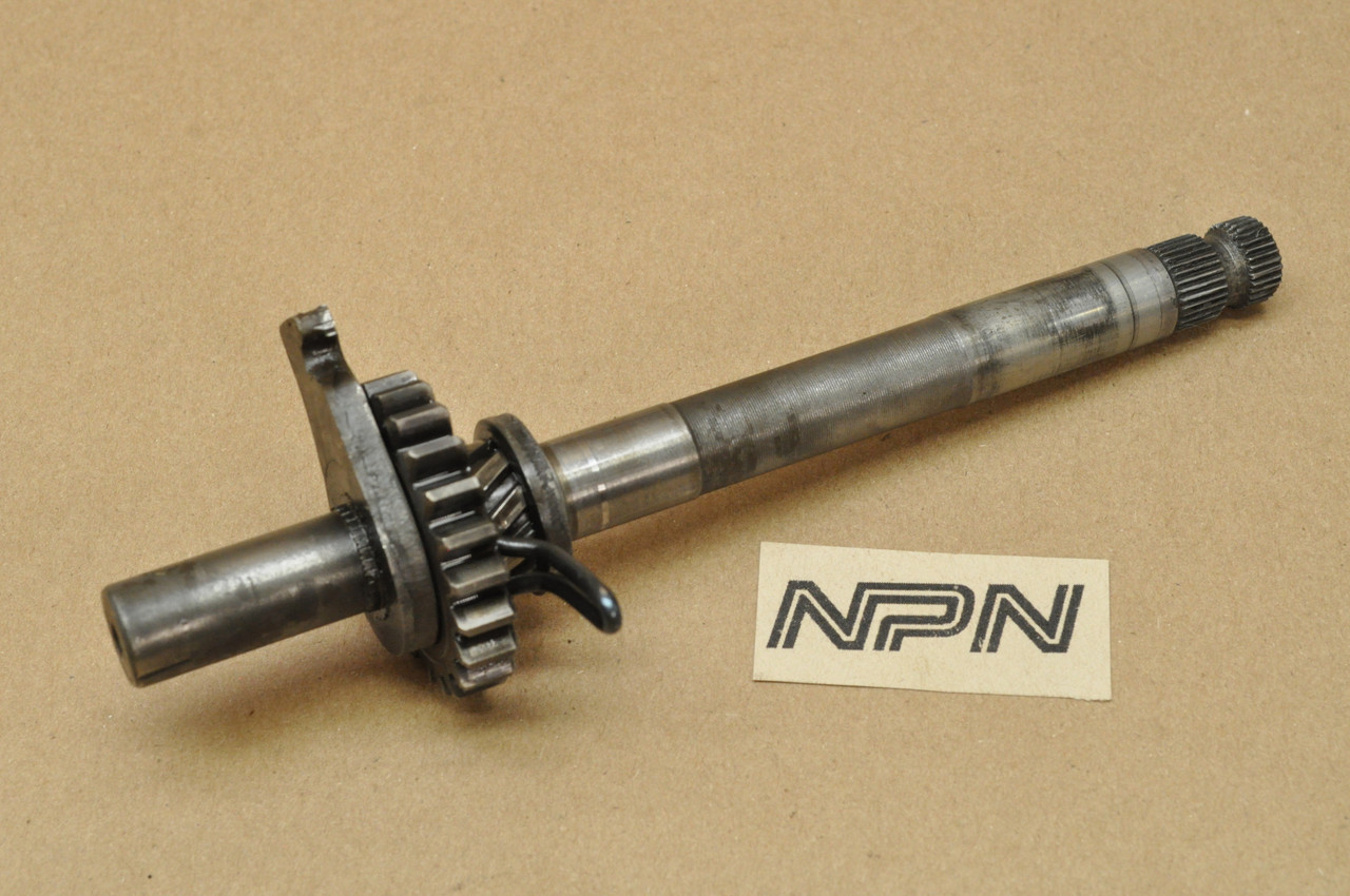 Vtg OEM Honda CL90 CT90 S90 Kick Start Spindle Shaft Gear Spring 28250-028-010