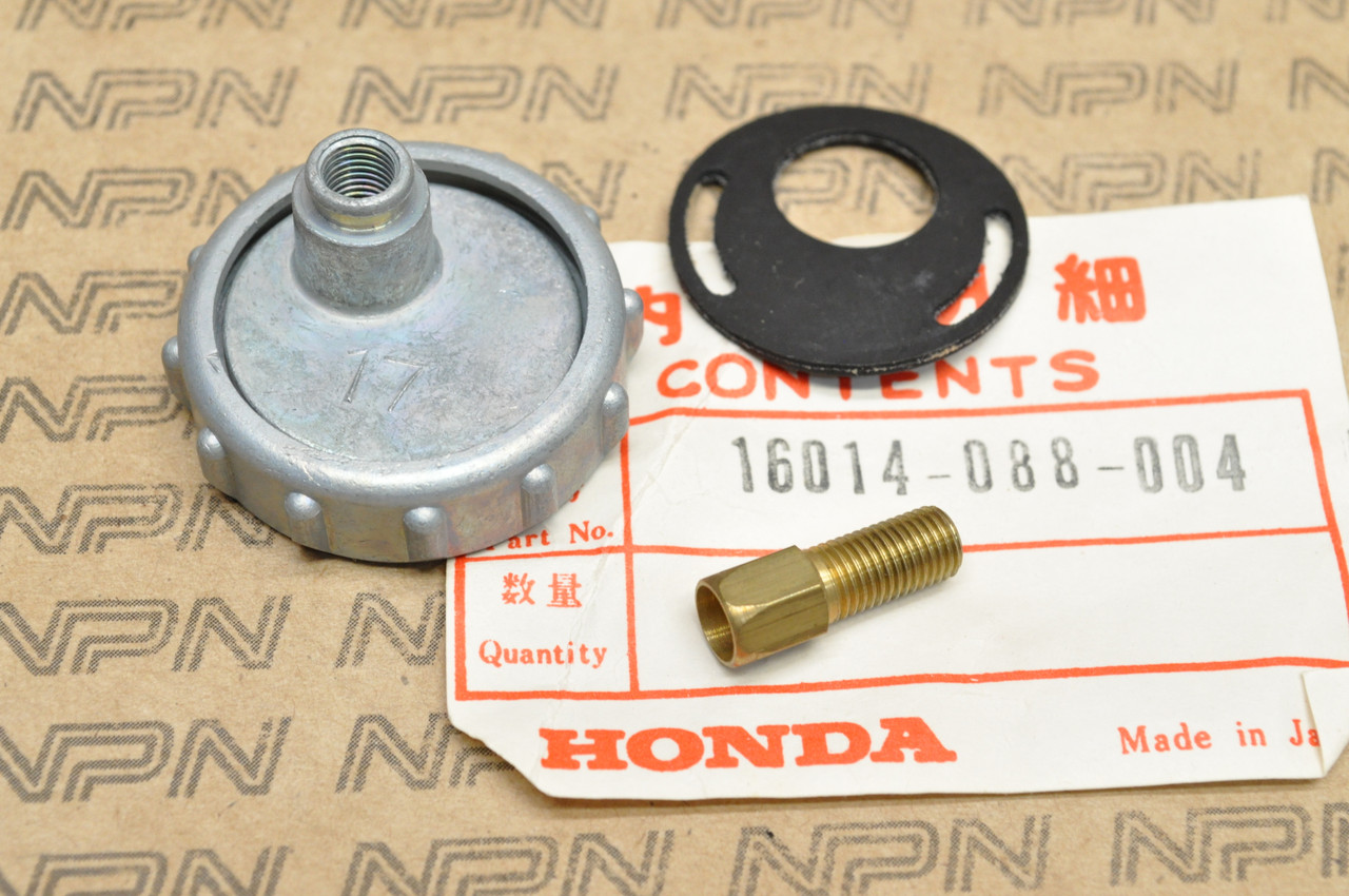 NOS Honda SL70 K0-K1 XL70 K0-1976 Carburetor Top Set Cap Kit 16014-088-004