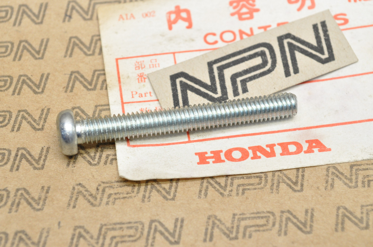 NOS Honda CA72 CA95 CB750 CB92 CL350 CR250 CT70 XL250 XL70 Screw 93500-06050