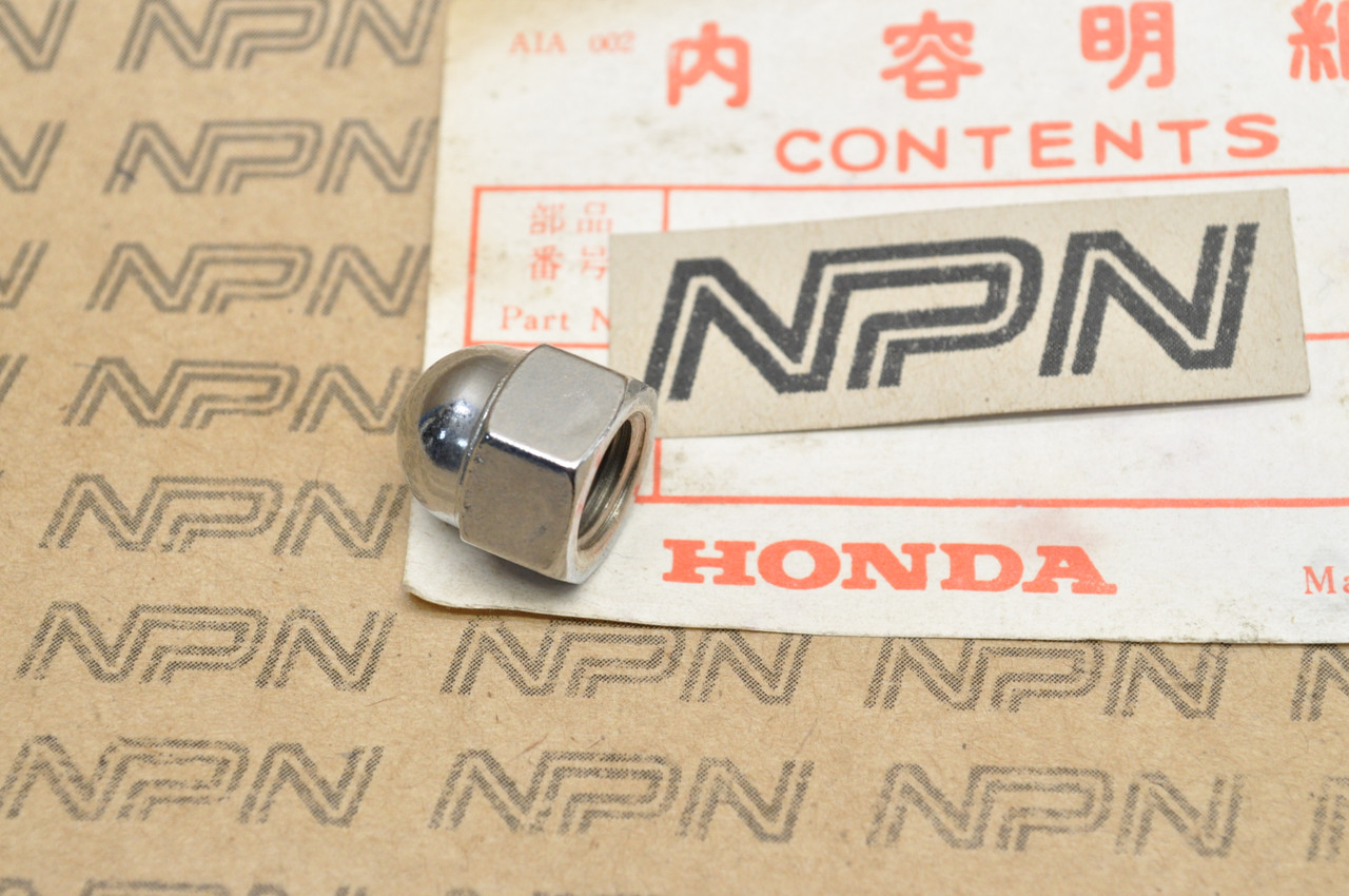 NOS Honda CA175 CB750 CL175 CT70 CT70H SL350 Blind Cap Nut 10mm 94022-10020-0S