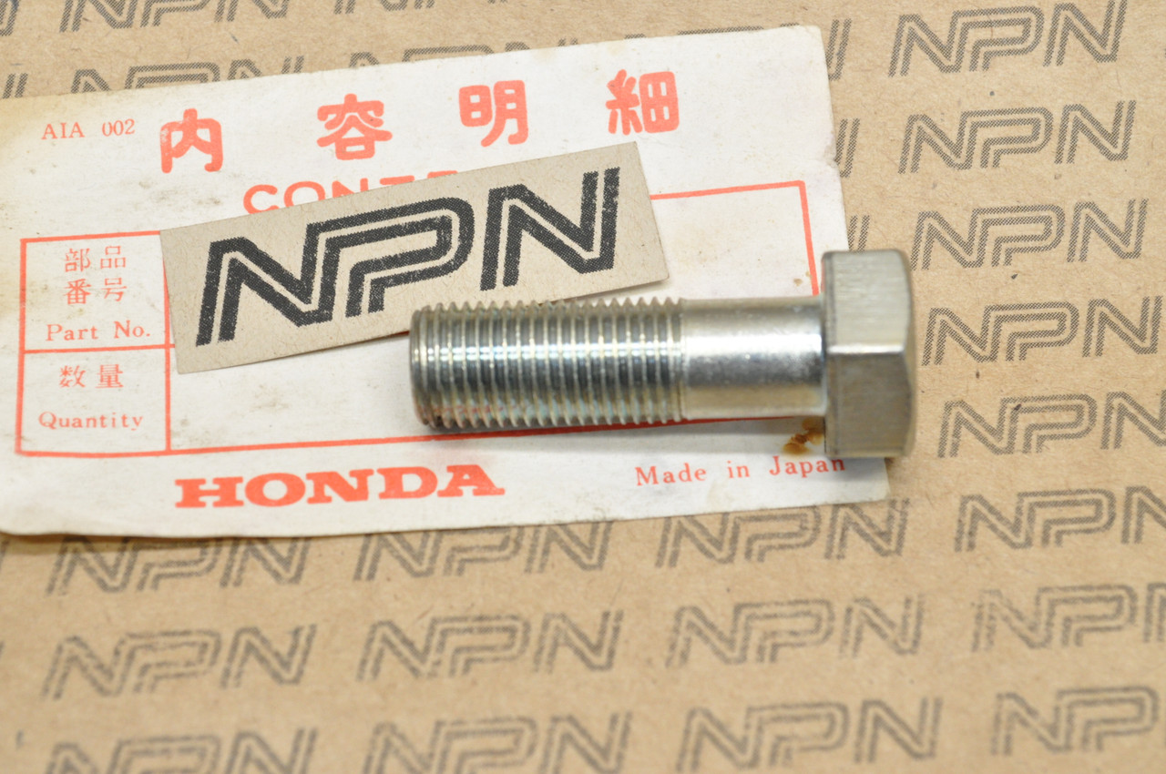 NOS Honda CB72 CB77 Foot Rest Step Bar Mount Hex Bolt 12x38 92000-12038