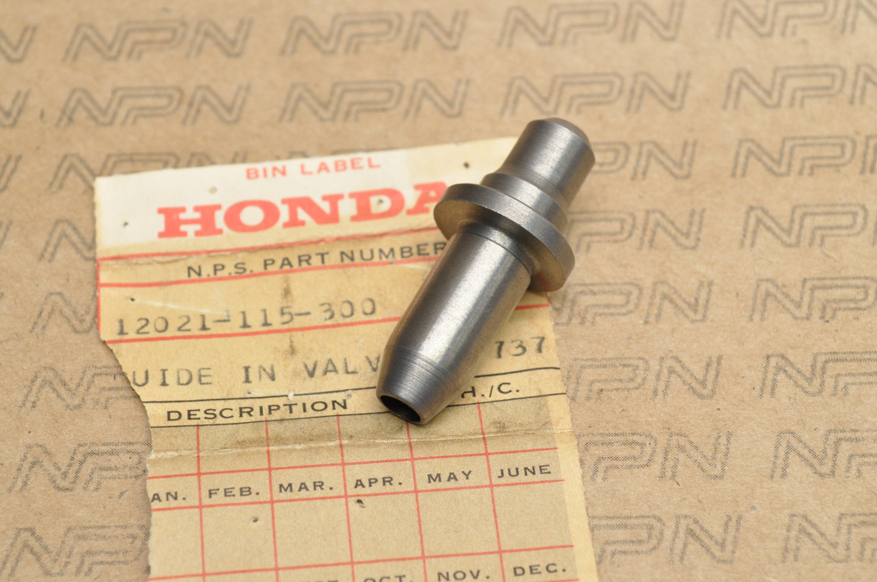 NOS Honda XL100 S XL75 XR100 R XR75 XR80 Intake Valve Guide 12021