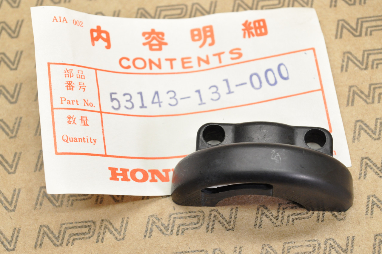 NOS Honda MR50 K0-K1 Elsinore Throttle Grip Lower Housing Case 53143-131-000
