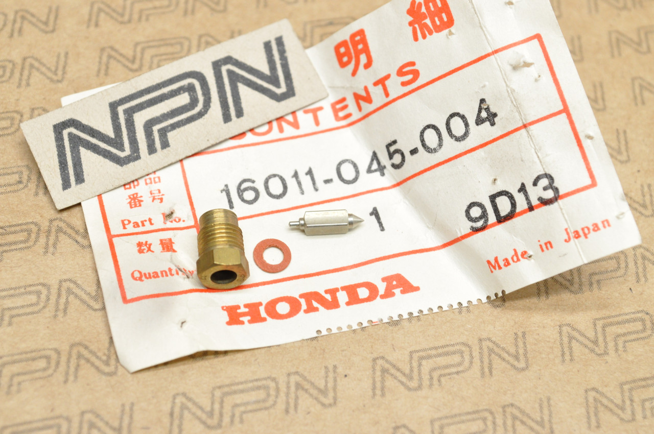 NOS Honda QA50 K0-K3 Z50 A K0-K6 Carburetor Float Valve Set 16011-045-004