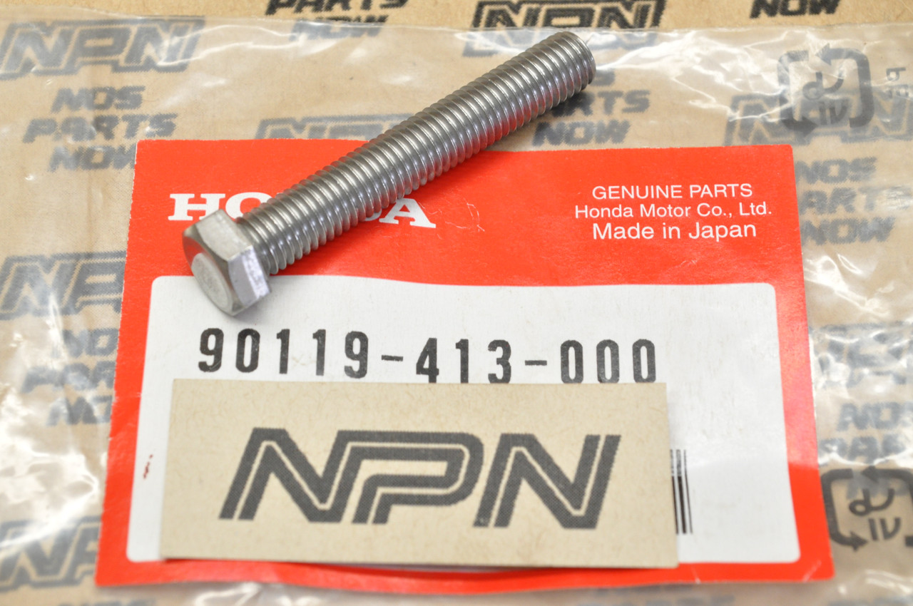 NOS Honda CB400 T CB450 T CM400 T CM450 Chain Tension Bolt 90119-413-000