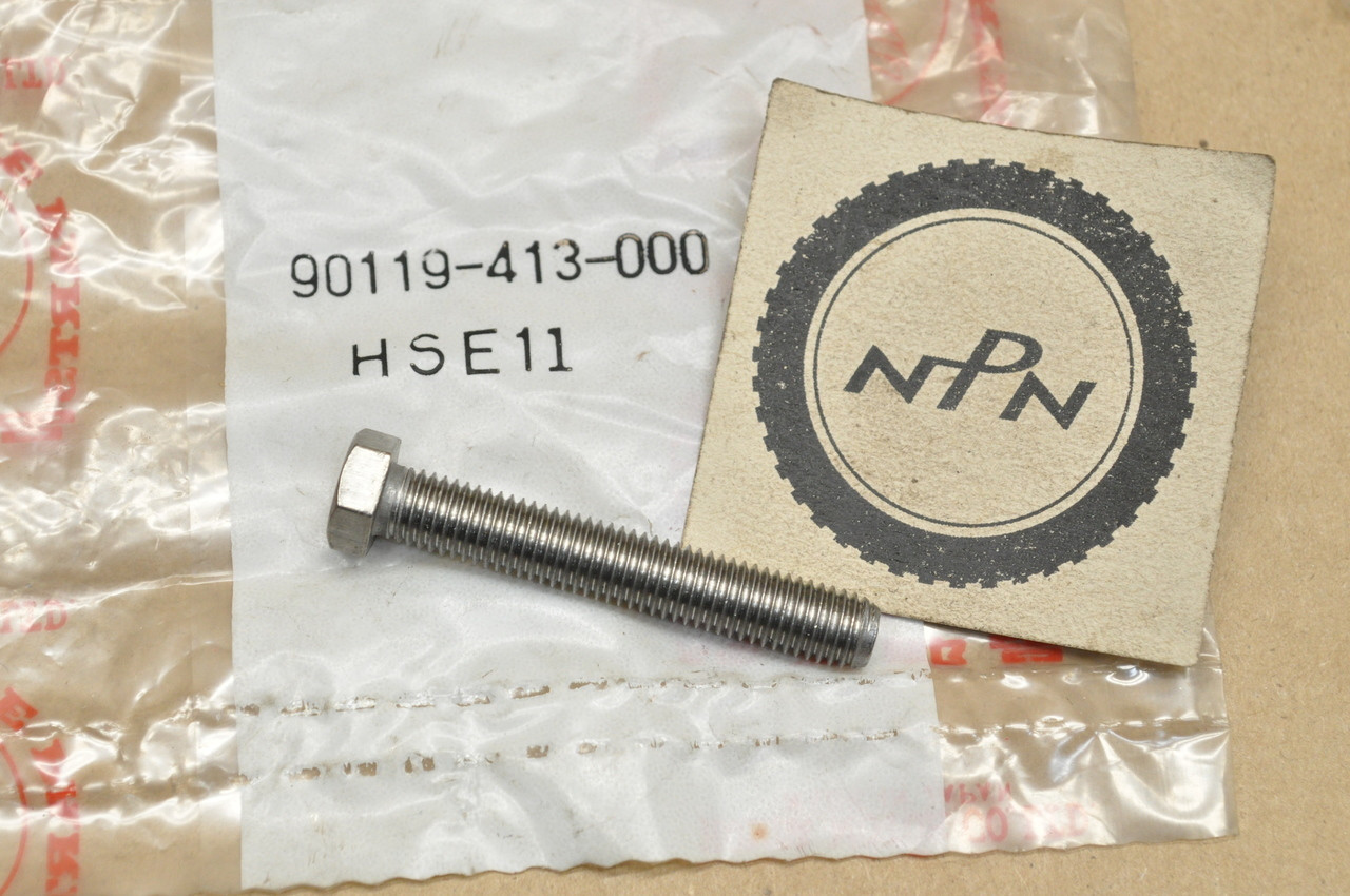 NOS Honda CB400 T CB450 T CM400 T CM450 Chain Tension Adjusting Bolt Screw 90119-413-000