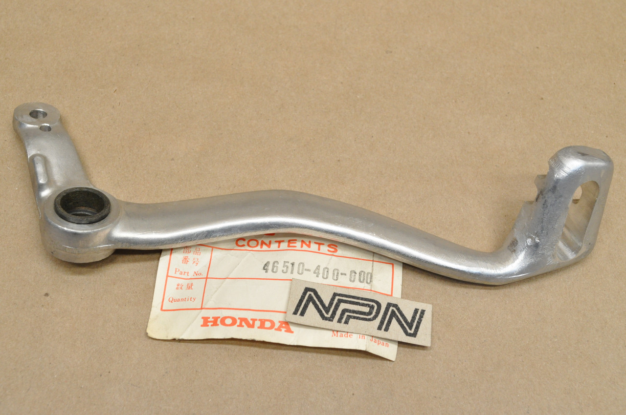 NOS Honda 1974-78 CR125 M Elsinore Rear Brake Pedal Lever 46510-400-000