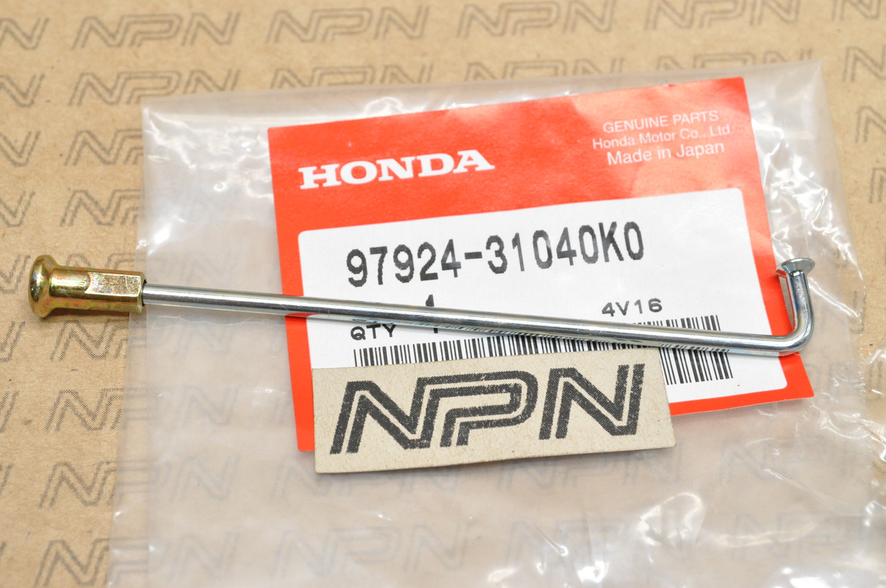 NOS Honda 1997-2003 XR70 R Rear Wheel Spoke & Nipple 97924-31040-K0