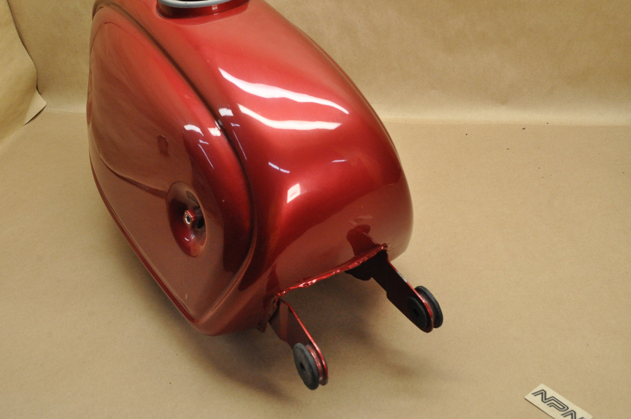 Vintage Used OEM Yamaha YCS1 Bonanza Fuel Gas Tank Red 174-24110-00