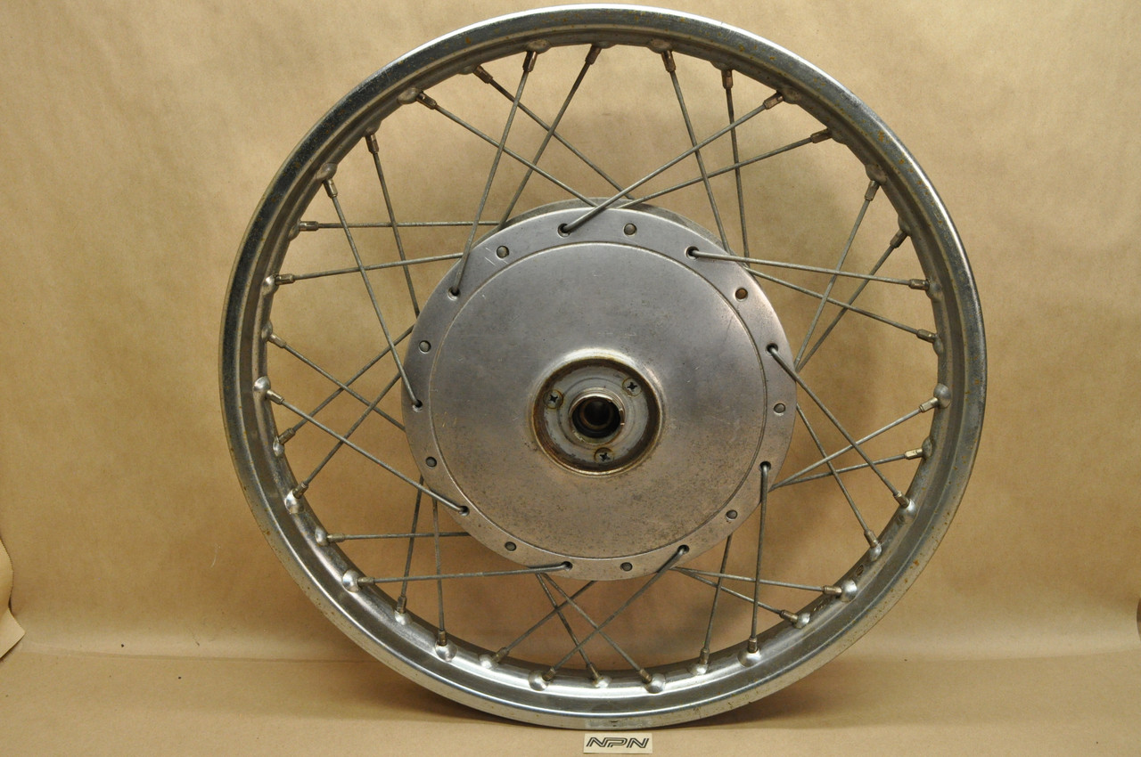 Vintage Used OEM Honda CB72 CB77 Front Wheel Rim Hub DID 18" 44701-268-000