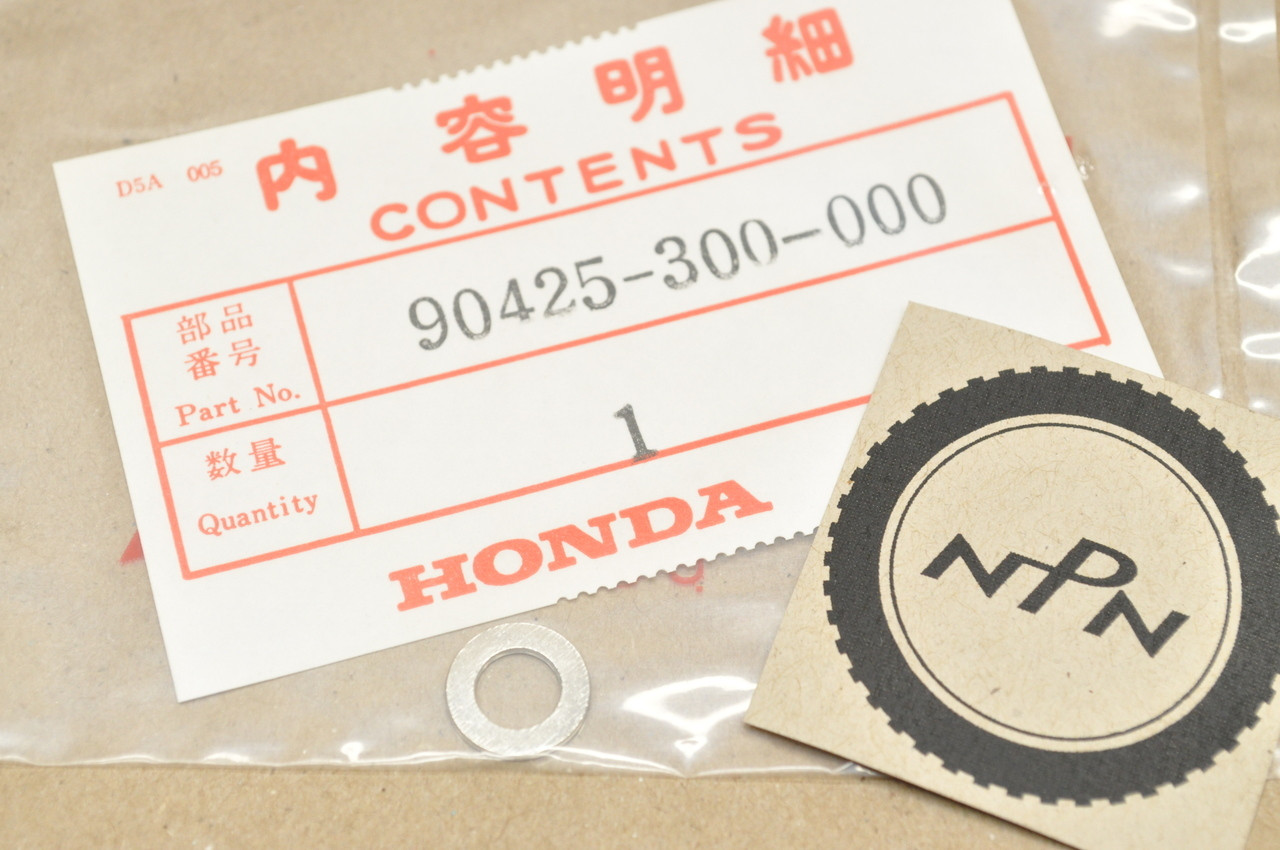 NOS Honda CB550 CB750 TRX250 VT600 XL350 XL600 XR500 Washer 90425-300-000
