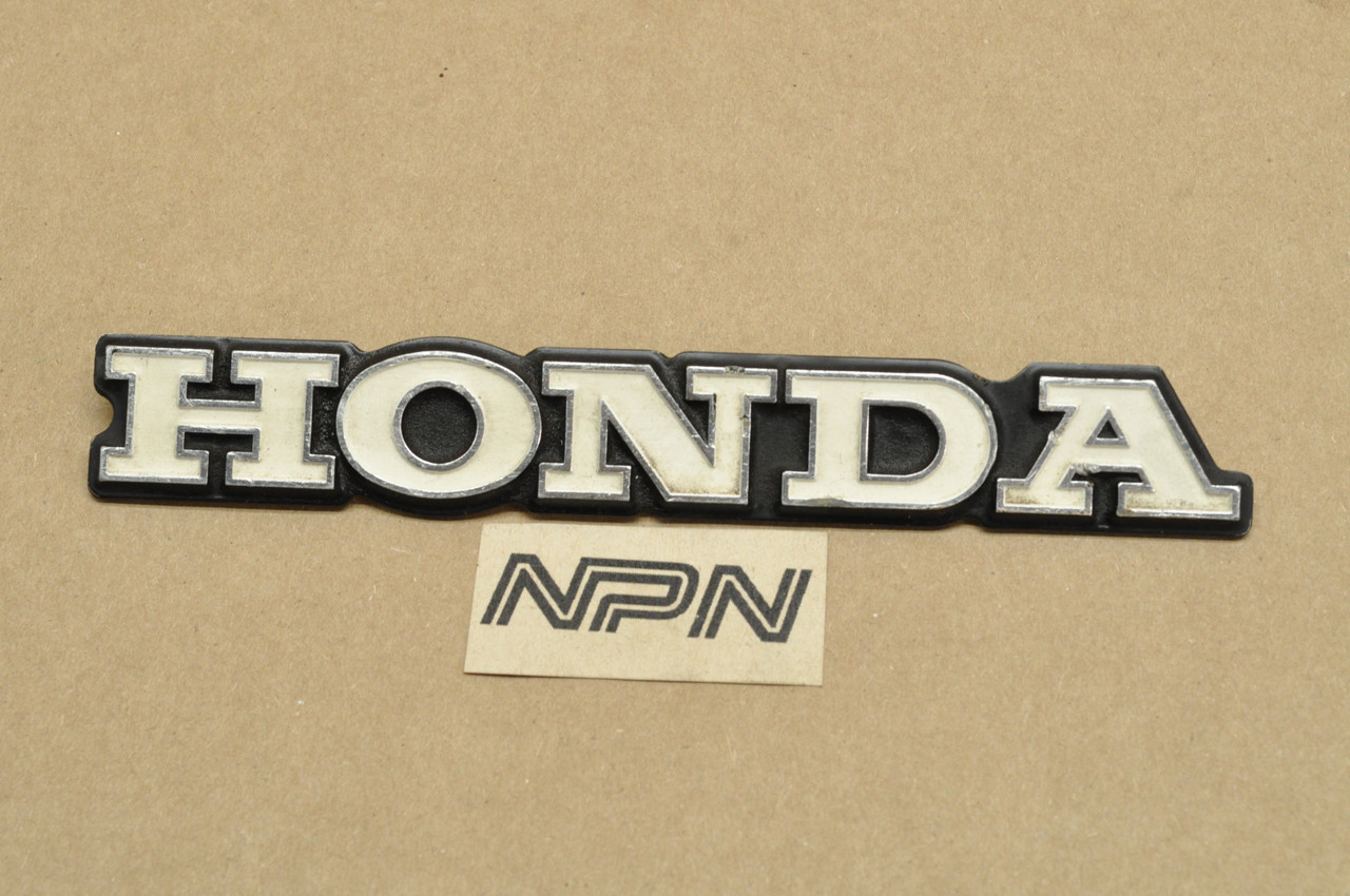 Vintage Used OEM Honda CL350 K3-K4 Gas Tank Left Emblem Badge