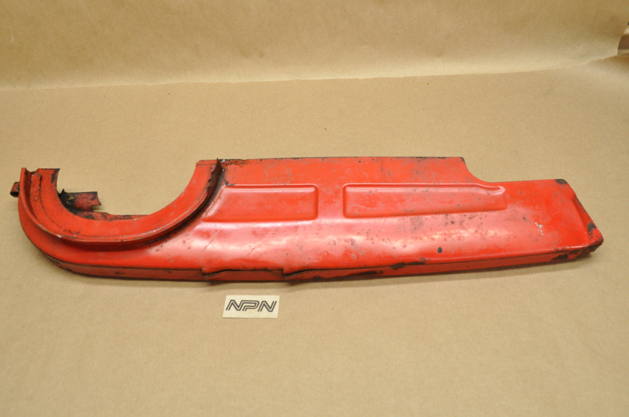Vintage Used OEM Honda CA95 Lower Chain Guard Case Cover Red 40520-202-010