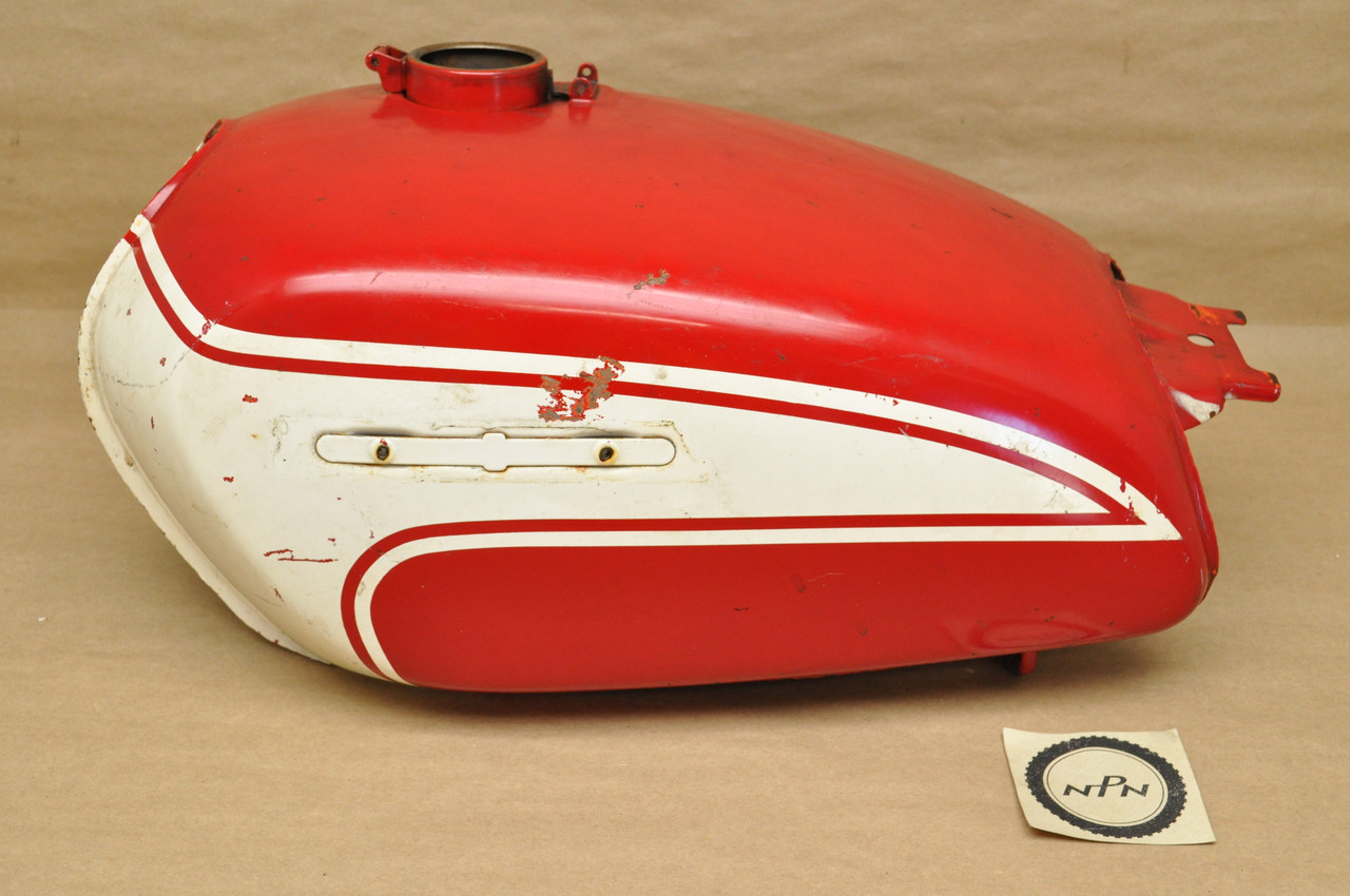 Vintage Used OEM Honda CL350 K5 Fuel Gas Tank Red 17500-456-670 HX