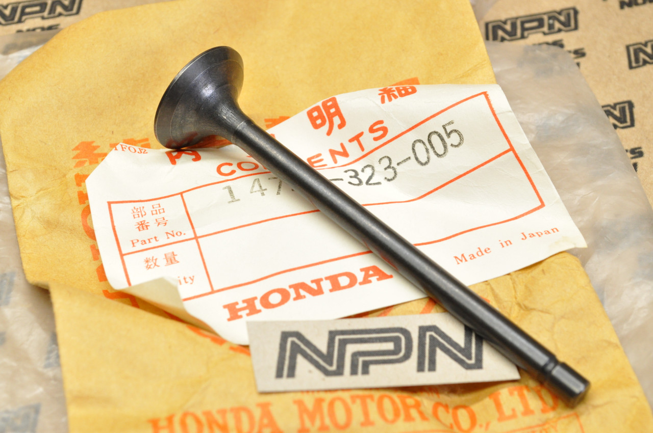 NOS Honda CB500 K0-K2 CB550 K0-1978 CB550F Exhaust Valve 14721-323-005