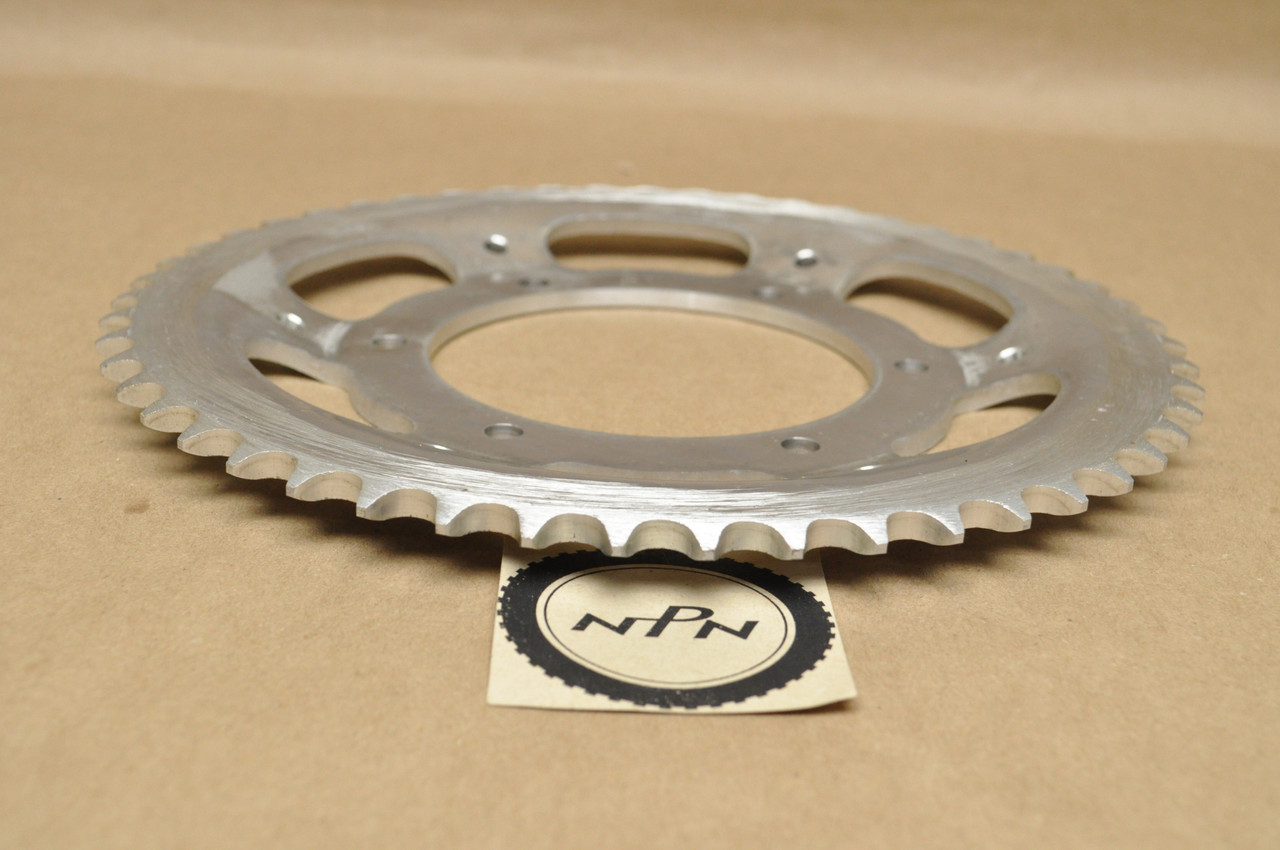 NOS Honda 1975-76 CR250 M Rear Chain Drive Sprocket Offset 51T 41201-381-830