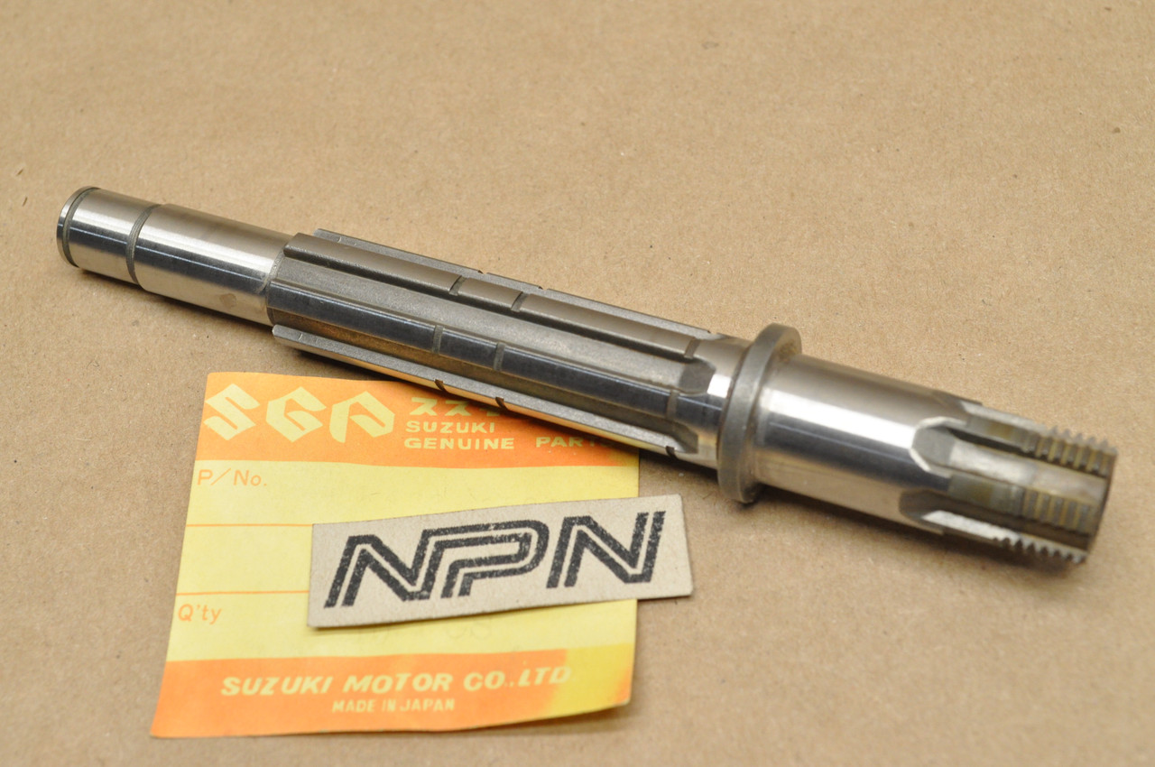 NOS Suzuki DS80 JR80 OR50 RM50 RM80 Transmission Drive Shaft 24131-46000