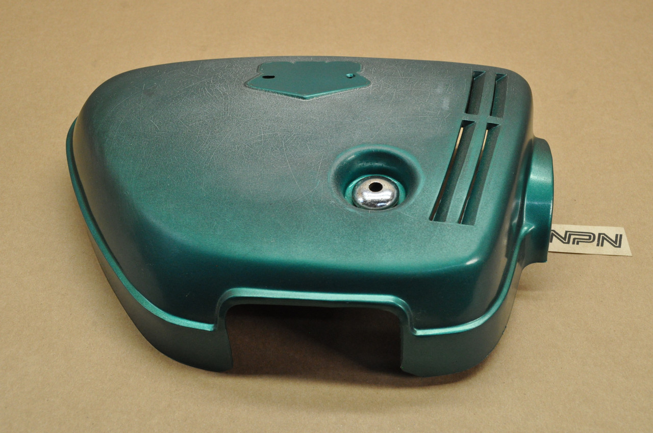 Vtg Used OEM Honda CB350 K3 Right Air Filter Side Cover Derby Green 17231-317-670 FC
