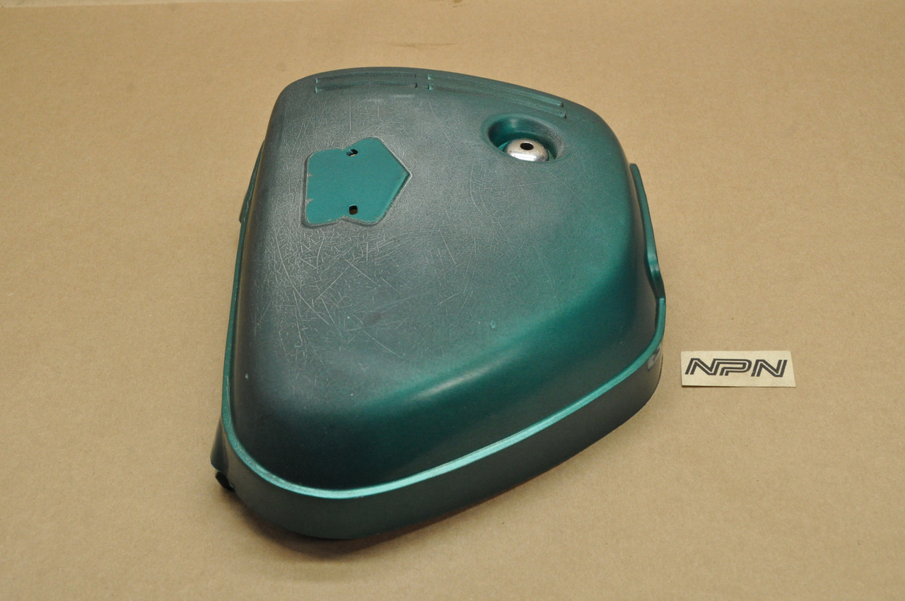Vtg Used OEM Honda CB350 K3 Right Air Filter Side Cover Derby Green 17231-317-670 FC