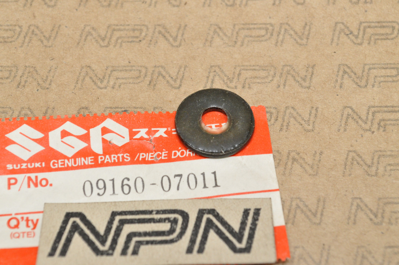 NOS Suzuki DR650 LT-4 LT-F230 LT-F250 LT-F4 LT250 LT300 TS125 Washer 09160-07011