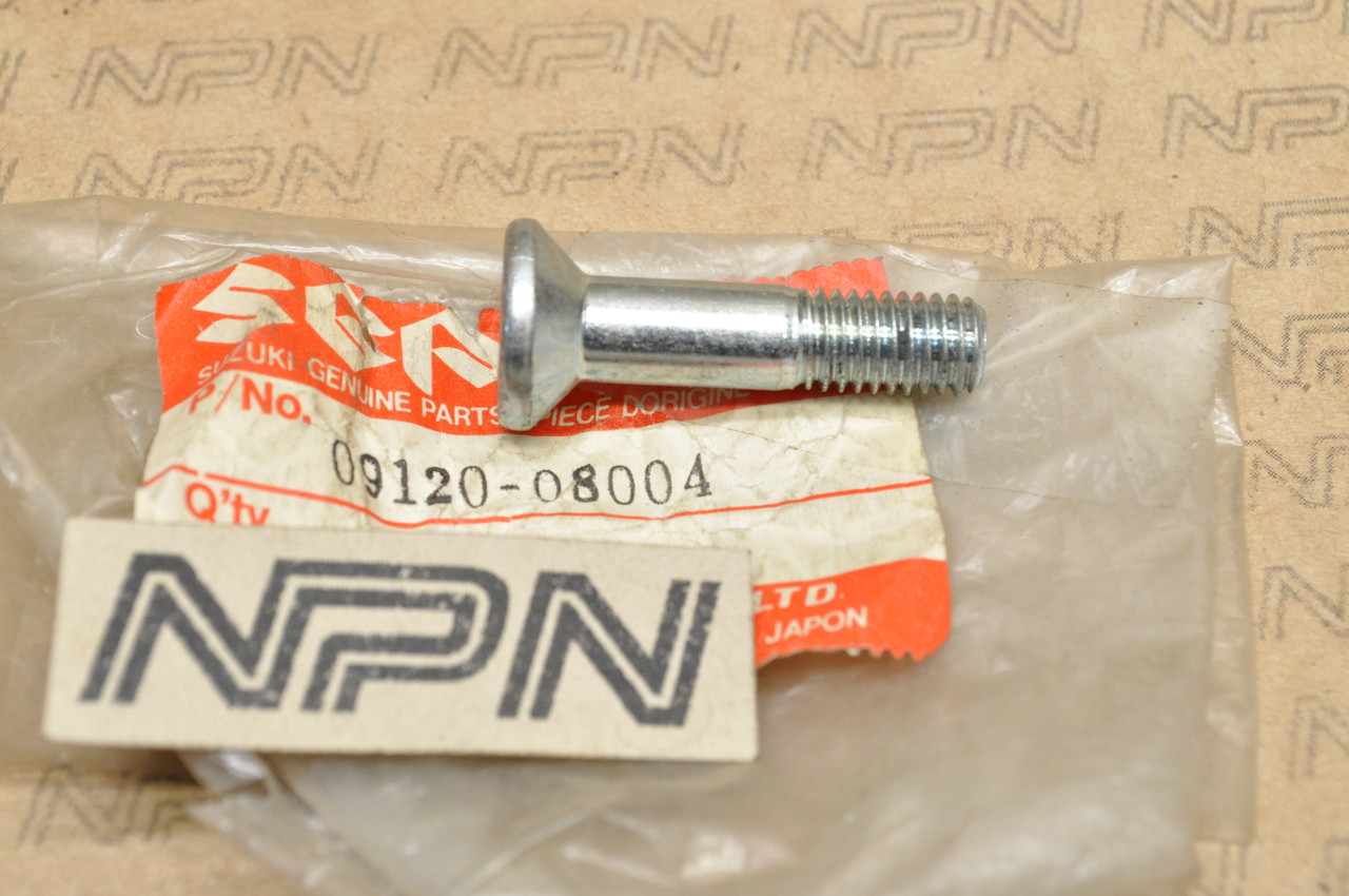 NOS Suzuki DR350 RM100 RM125 RM250 RM400 RM80 RMX250 Screw 09120-08004