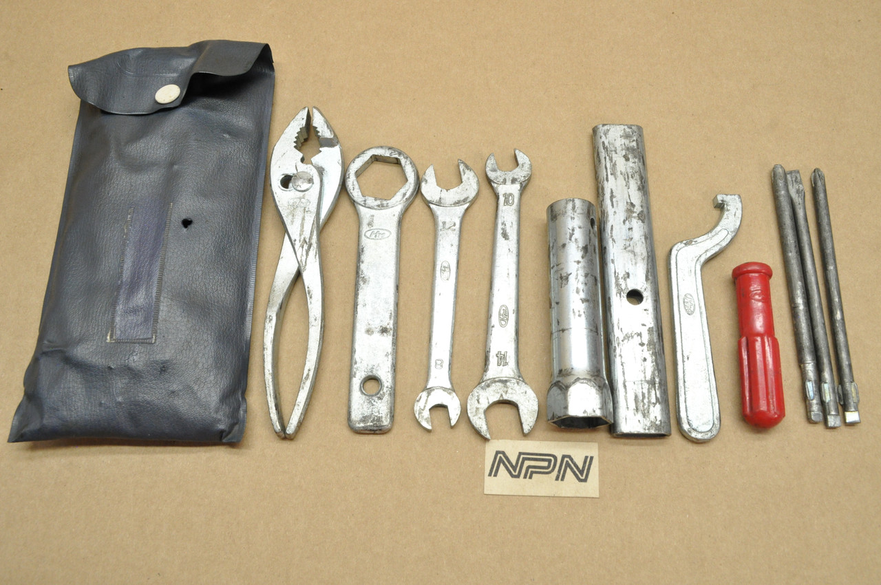 Vtg Used OEM Honda CB350 CL350 SL350 Tool Kit Wrench Pliers Screwdriver 89010-286-680