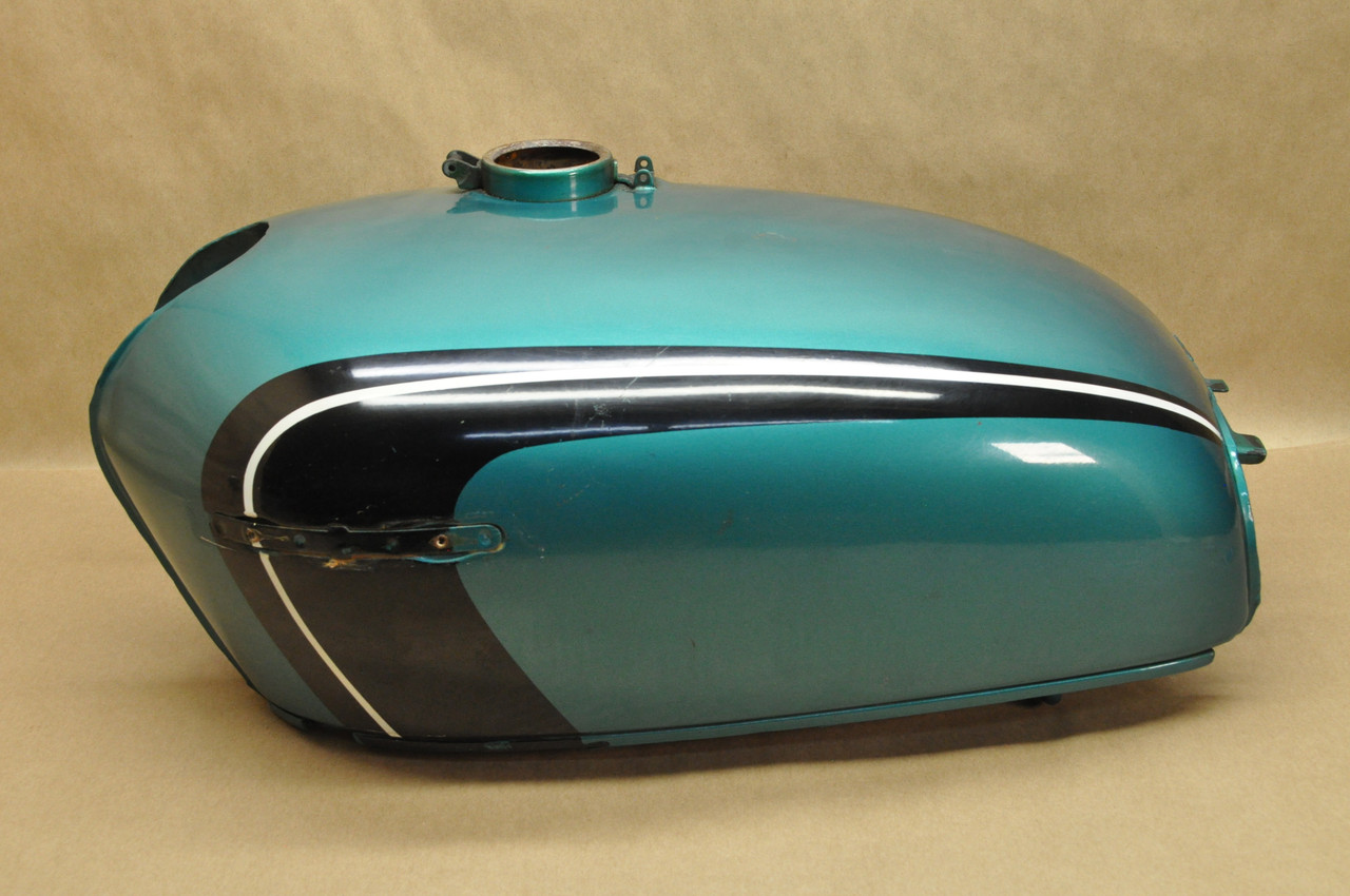 Vintage Used OEM Honda CB350 K3 Fuel Gas Tank Derby Green 17500-317-670 FC