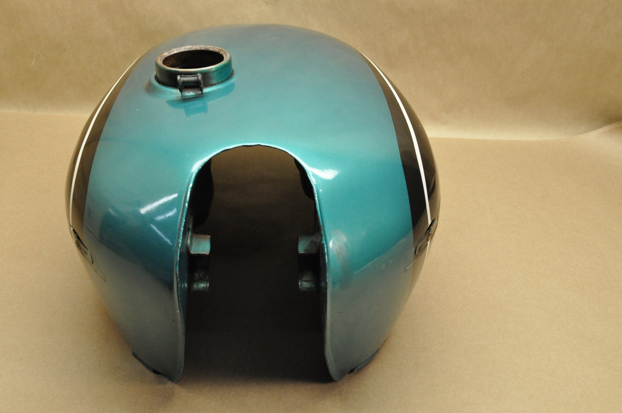 Vintage Used OEM Honda CB350 K3 Fuel Gas Tank Derby Green 17500-317-670 FC