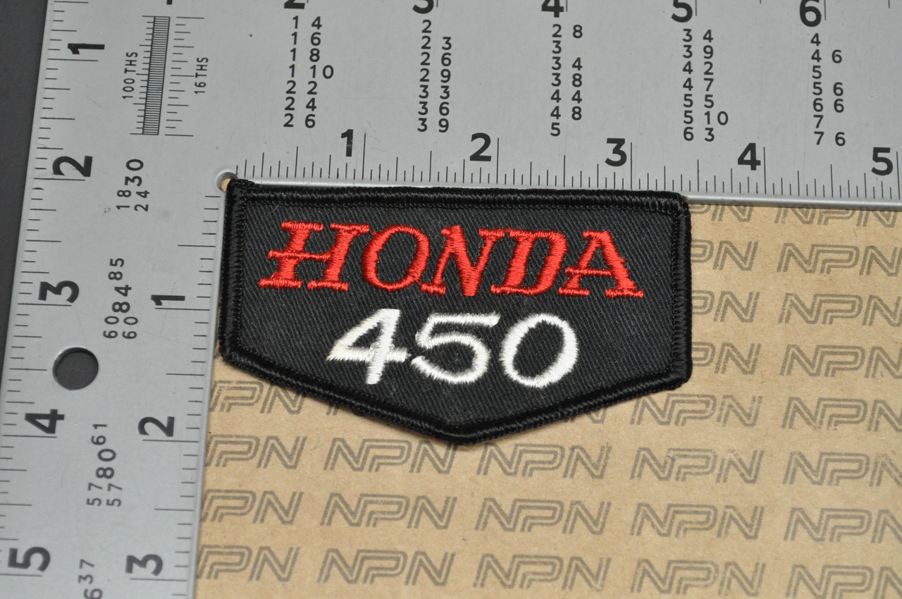 Vintage NOS Honda 450 CB450 CL450 Motorcycle Jacket Patch