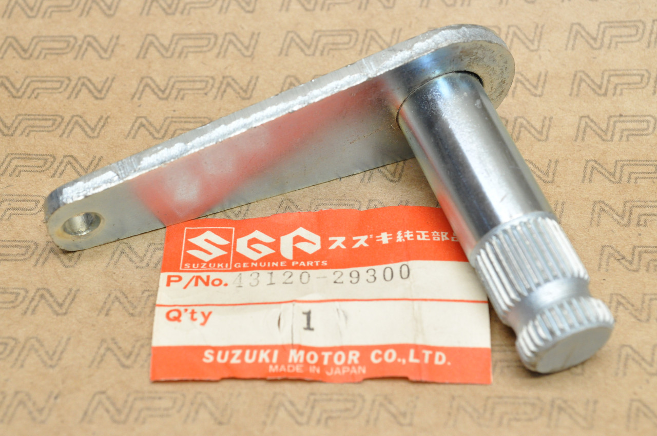 NOS Suzuki DS100 DS125 DS185 TS100 TS125 TS185 Brake Pedal Arm 43120-29300