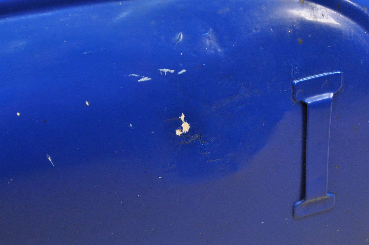 Vintage Used OEM Honda CA95 Early Fuel Gas Tank Blue As Is 17500-200-010 Z