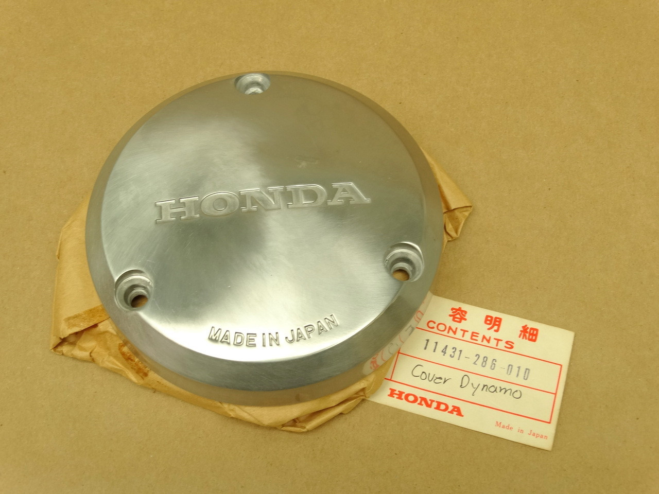 NOS Honda CB350 CL350 SL350 Engine Stator Alternator Side Cover