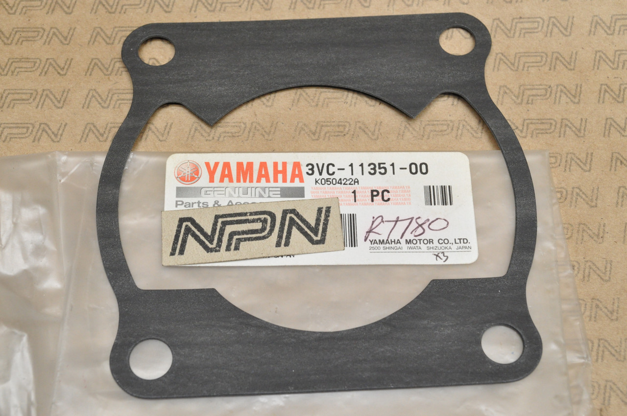 NOS Yamaha 1992-98 RT180 Cylinder Base Gasket 3VC-11351-00 - NOS