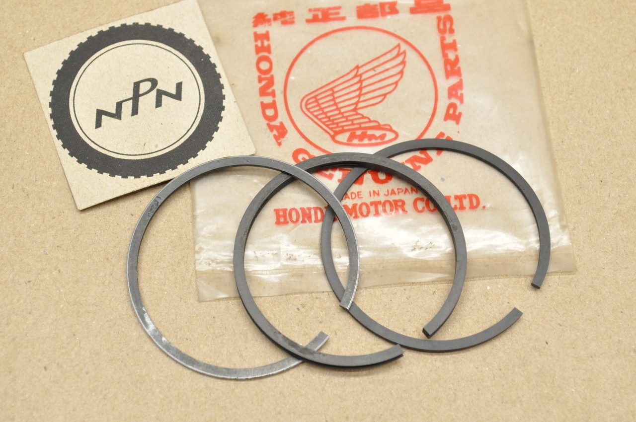NOS Honda S65 Standard Size Piston Ring Set for 1 Piston= 3 Rings 13010