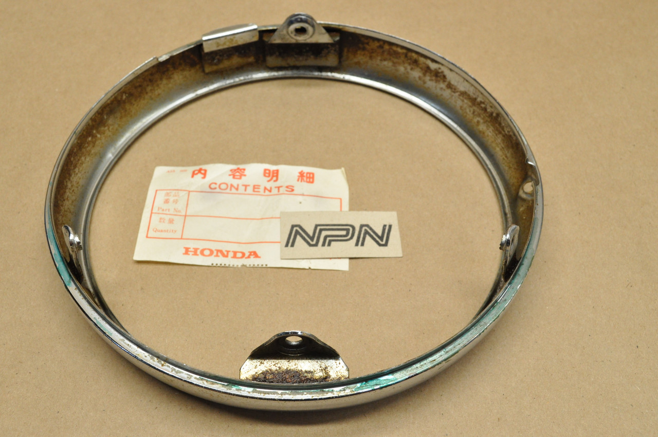 NOS Honda CB400 T CM200 CM400 CB450SC CB450 T CM450 Headlight Bezel Ring Rim 33101-413-671