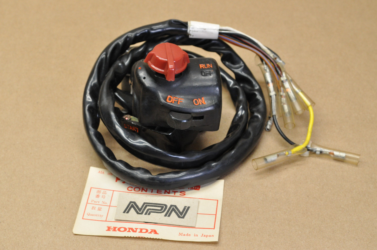 NOS Honda CL360 Right Handlebar Start Run Kill Light On Off Switch 35300-369-700