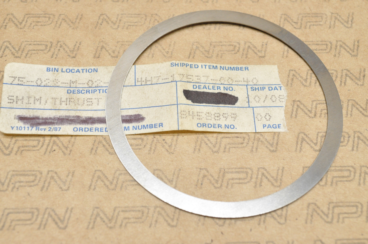 Couronne D'engrenage Yamaha NOS .50T - Compatible YFM400 99 Et YFM350 95-03
