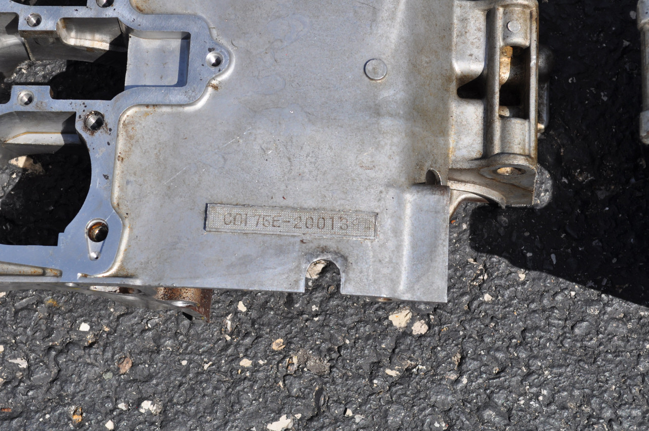 Vtg Used OEM Hond CD175 K3 Frame , Crankcase w/ Street Legal Document 50100-303-060 Z