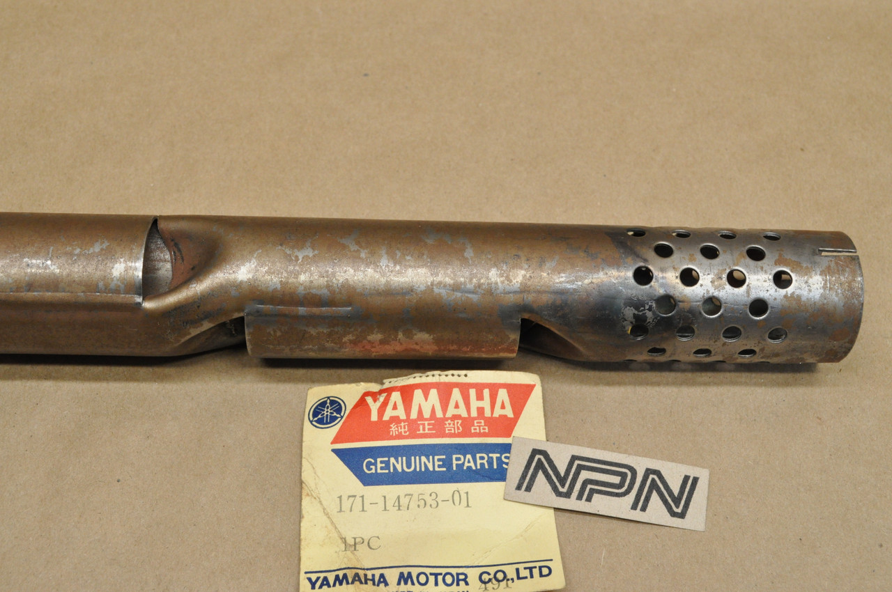 NOS Yamaha 1969-70 DS6 1967 YDS5 Muffler Exhaust Baffle
