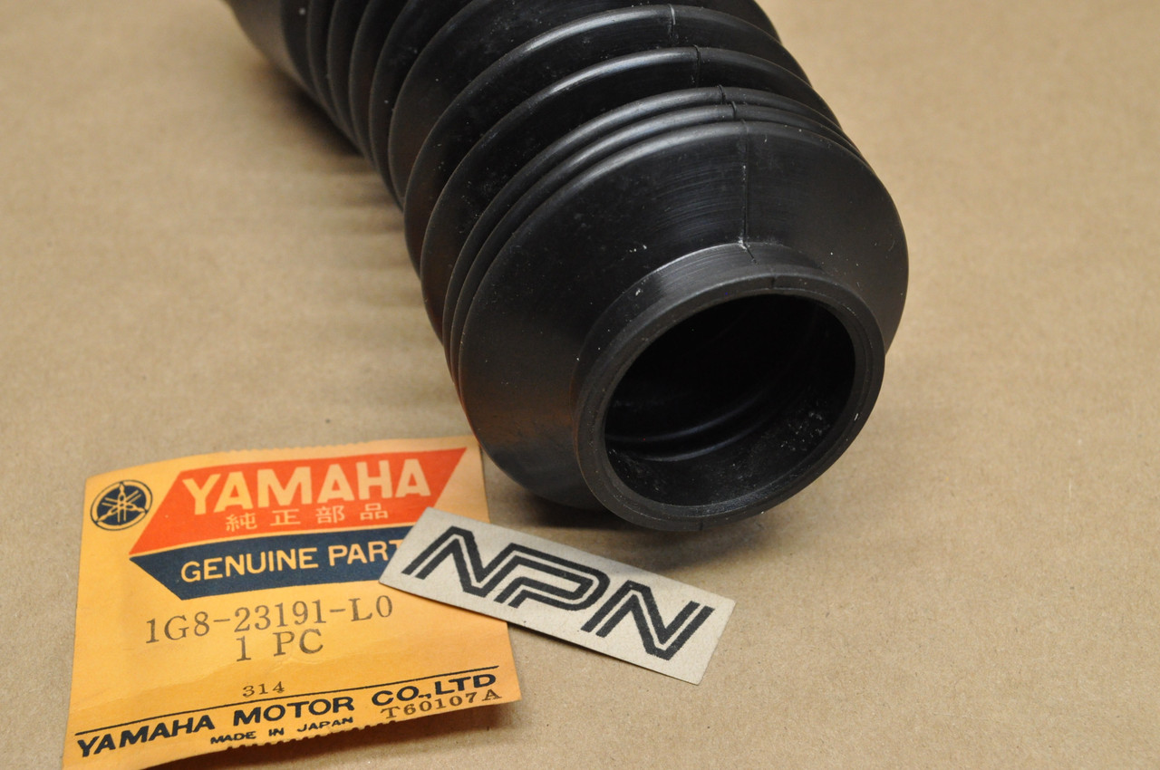 NOS Yamaha 1976 YZ125 YZ175 Front Fork Rubber Boot Cover 1G8-23191-L0