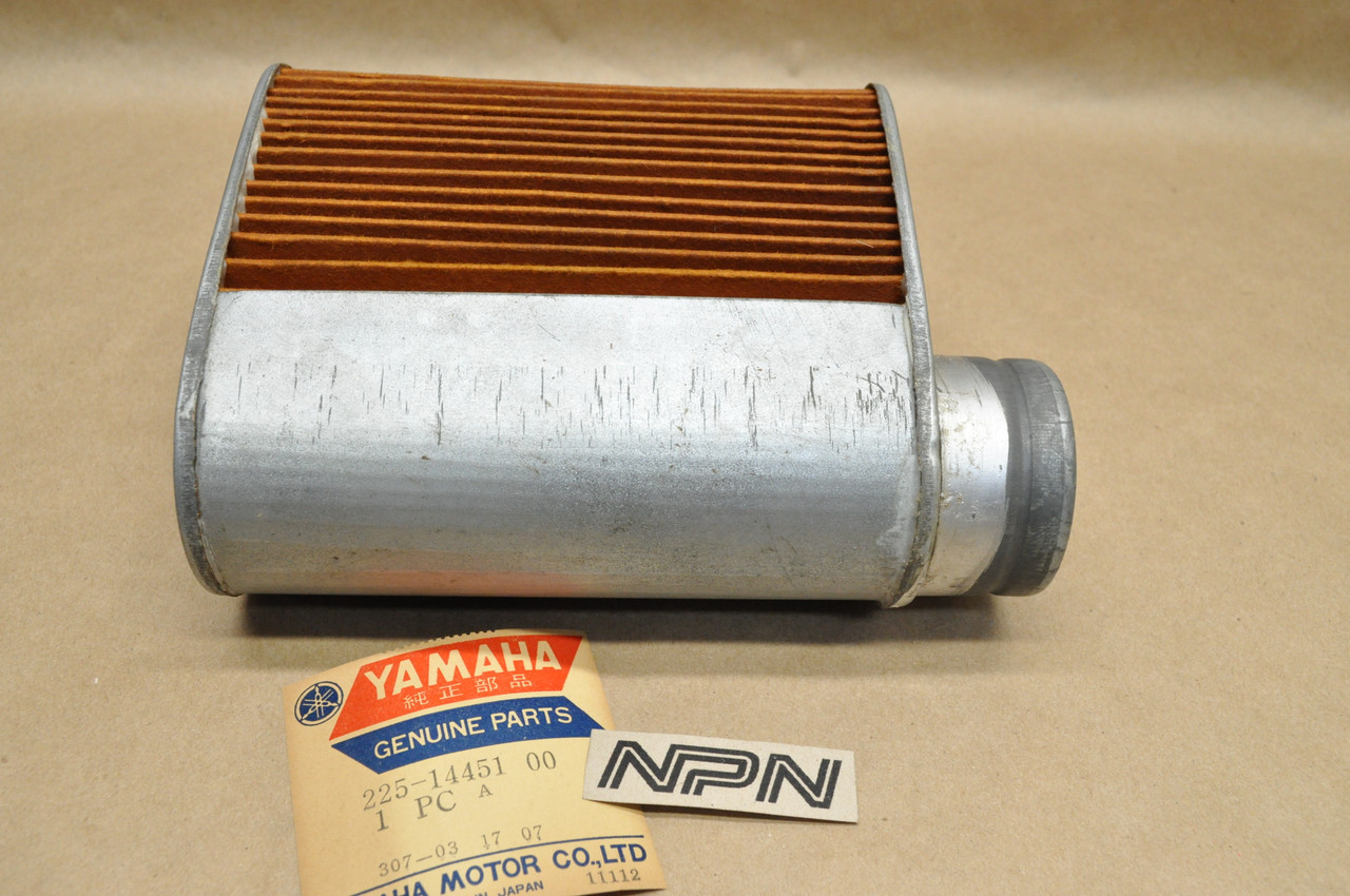 NOS Yamaha 1969-70 L5T Air Filter Cleaner Element 225-14451-00