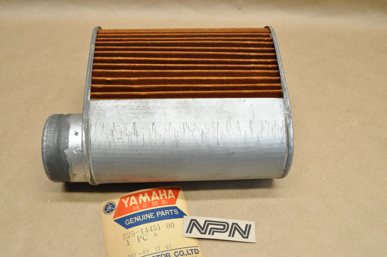 NOS Yamaha 1969-70 L5T Air Filter Cleaner Element 225-14451-00