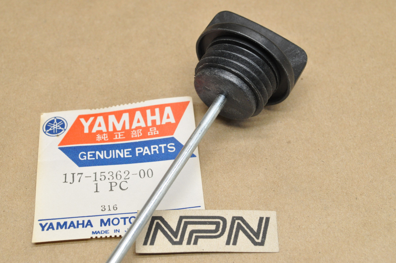 NOS Yamaha 1977-78 XS750 Oil Level Gauge Plug Dipstick 1J7-15362