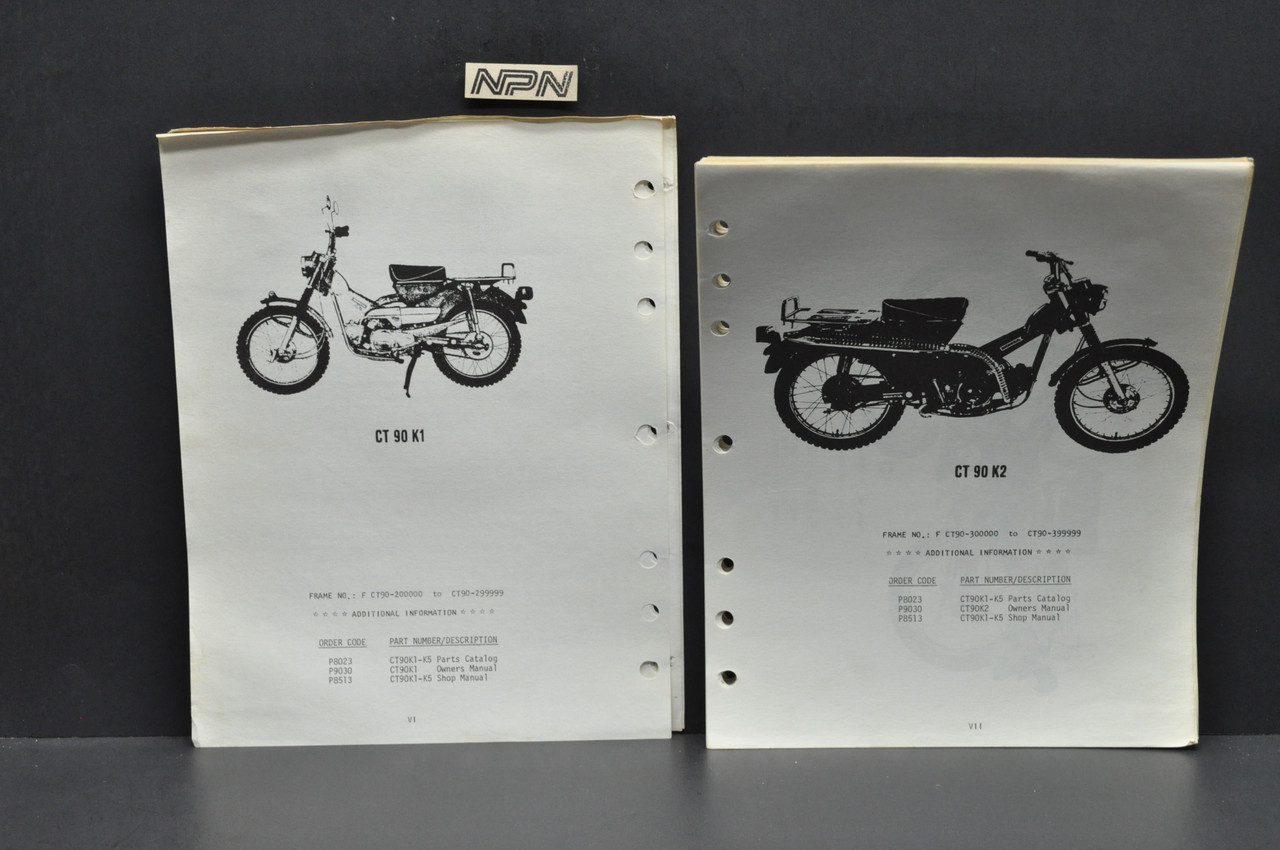 Genuine Honda Motorcycle Seat - OEM Replacement For CT90 1969-1979 & CT110 1980-1986