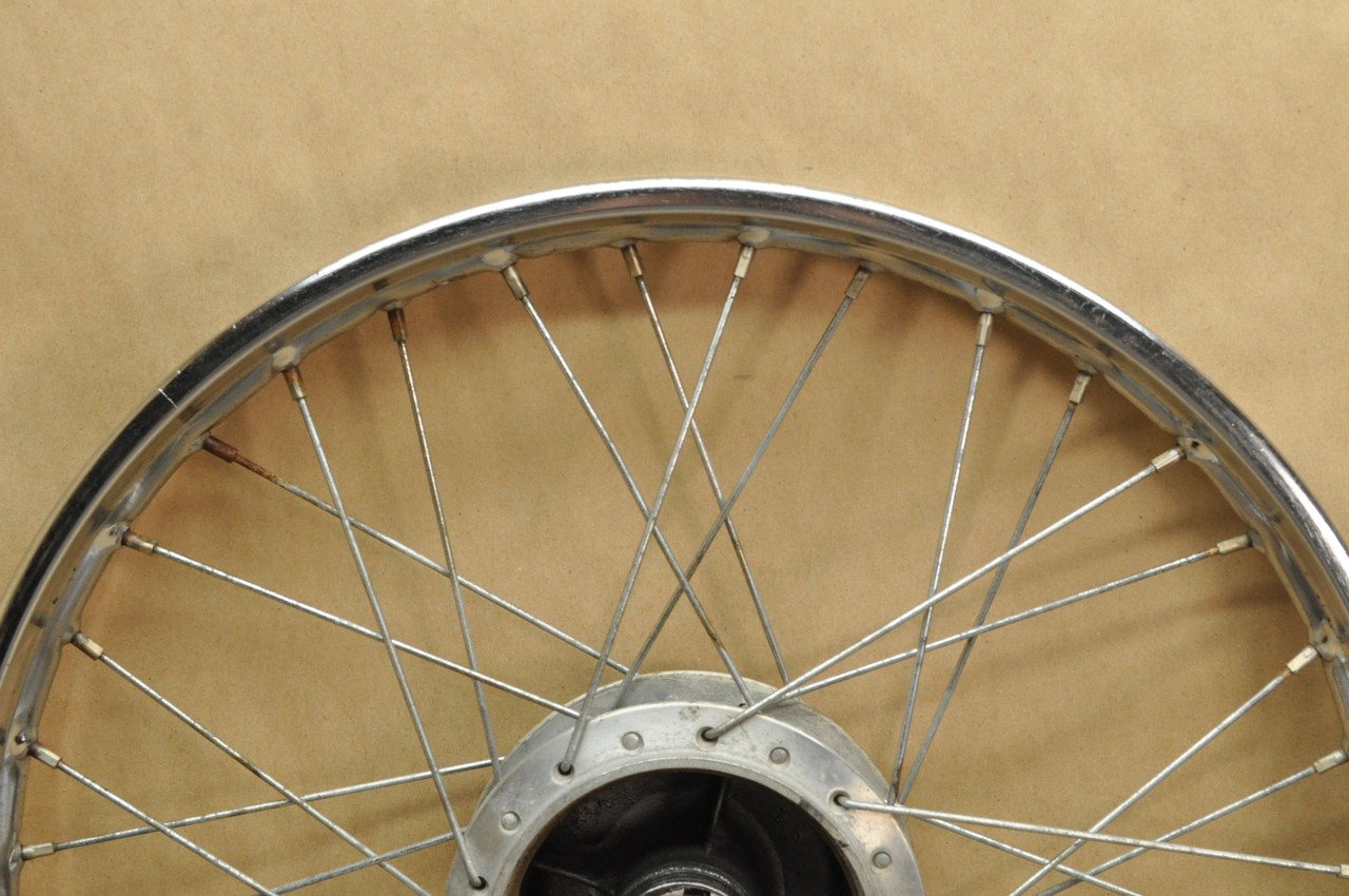 Vtg Used OEM Honda CL100 CB100 CL90 S90 Front Wheel Rim Hub 42701-028-010